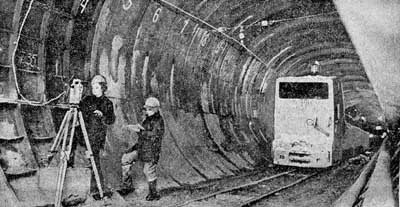 первый тоннель Минского метро